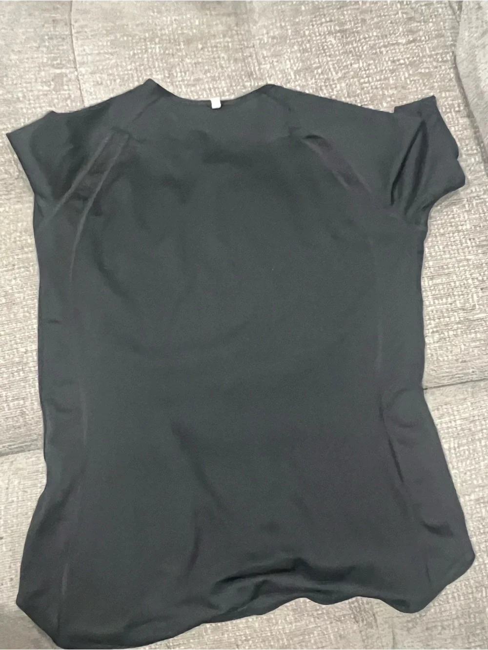 Nike Black Short Sleeve Athletic Tee with Small Swoosh